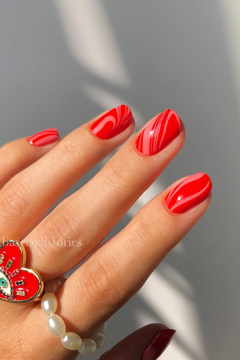 Swirling Red Currents