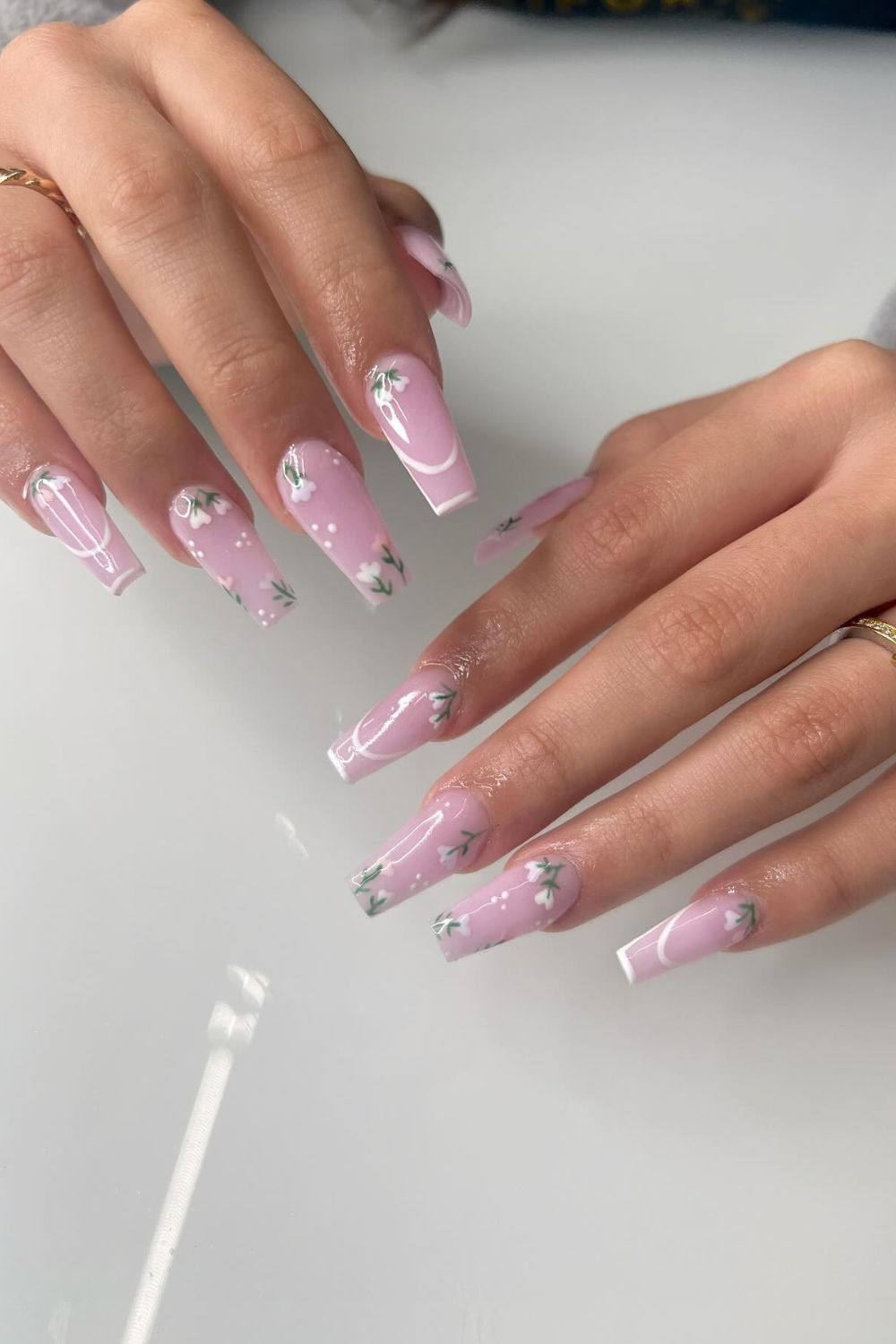 Pink Petal Charm
