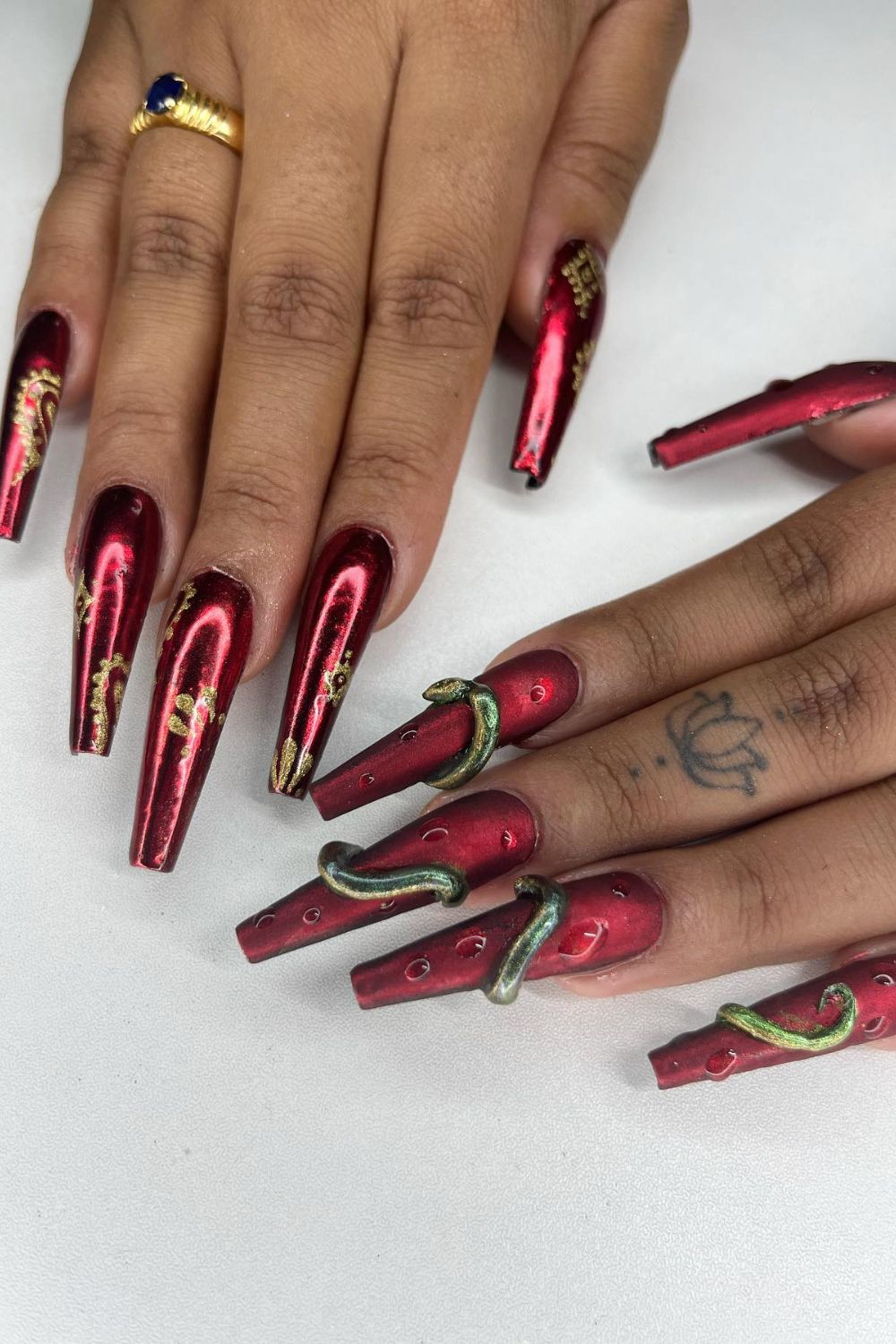 Regal Red Elegance