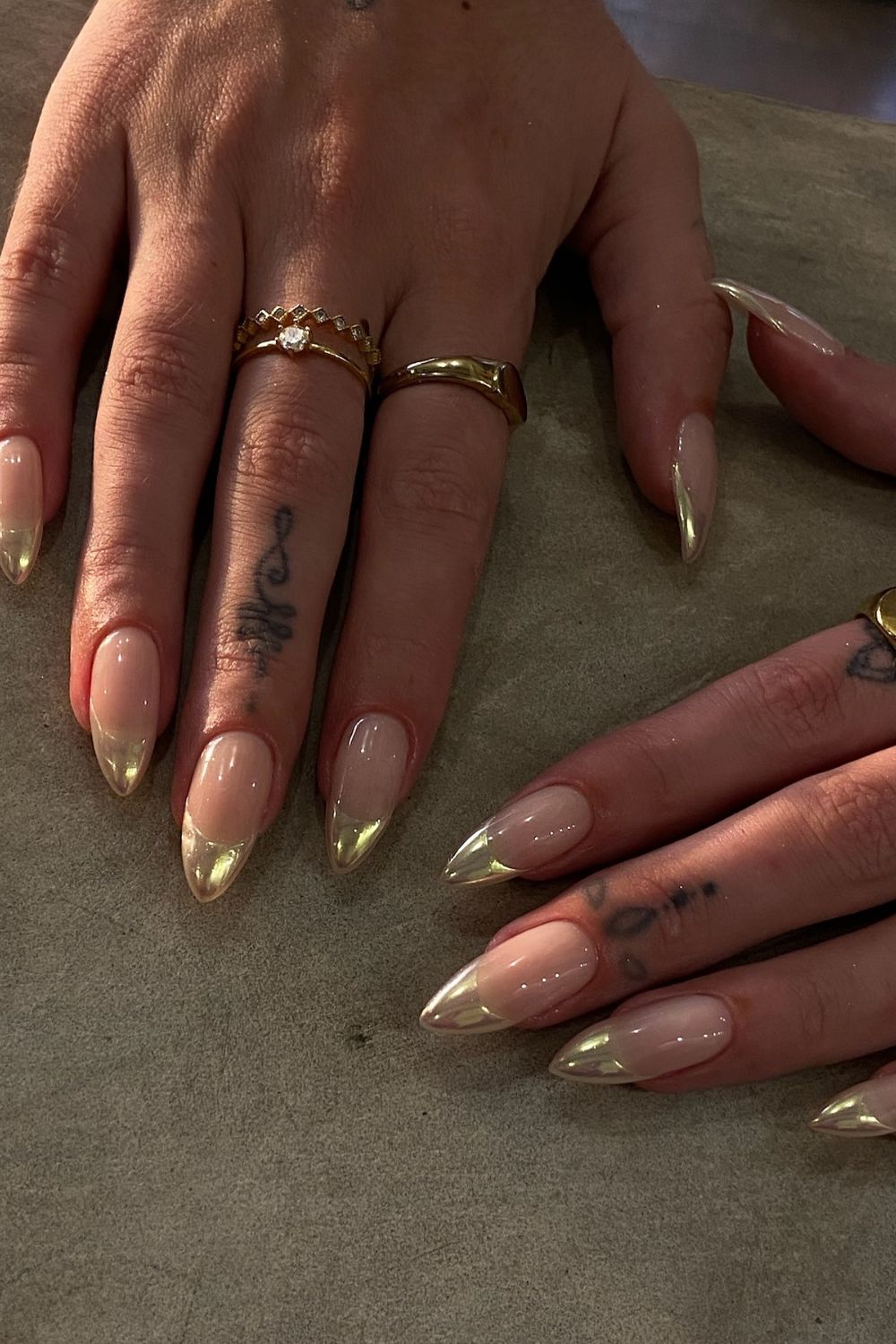 Subtle Gold Accents