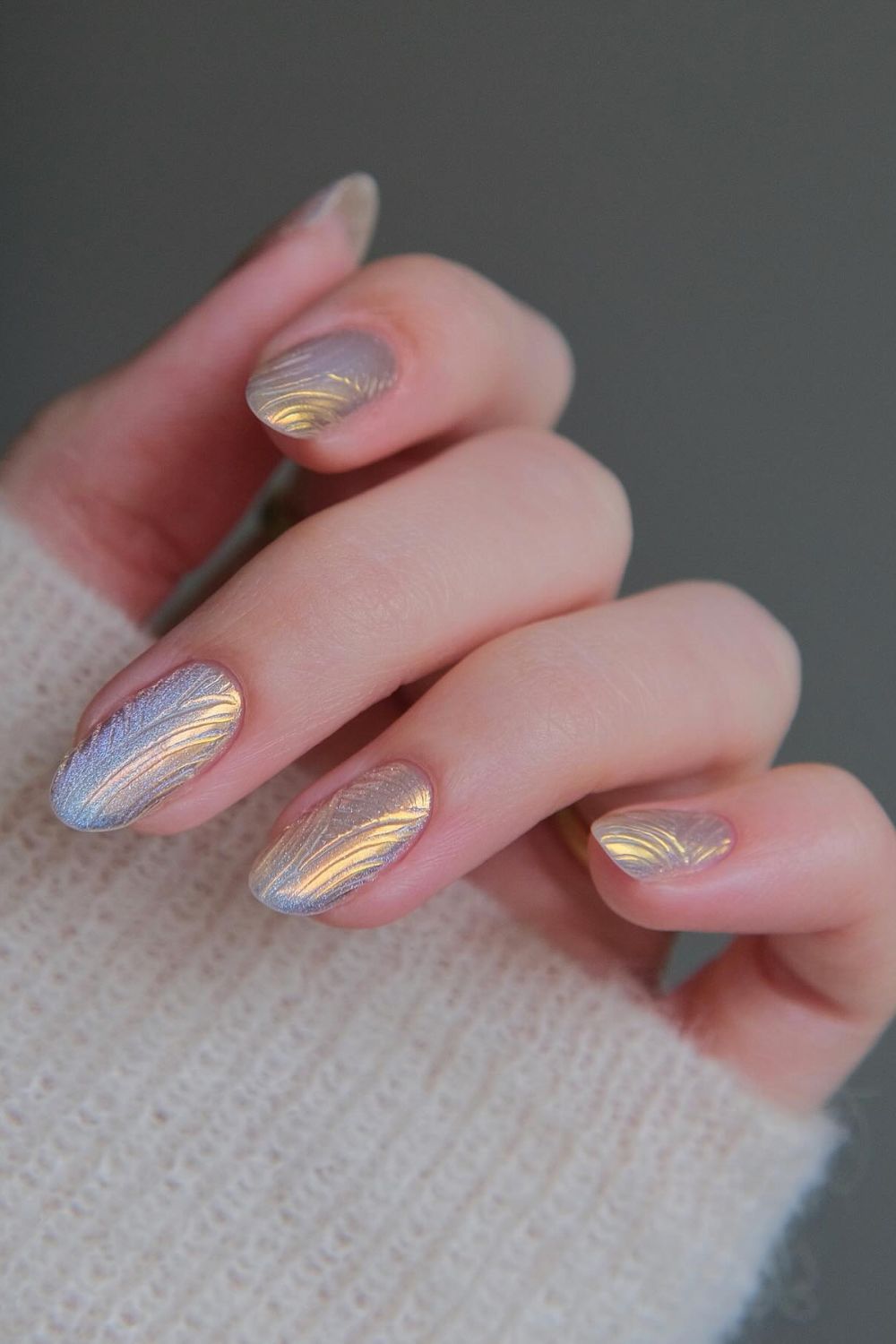 Textured Silver Chrome