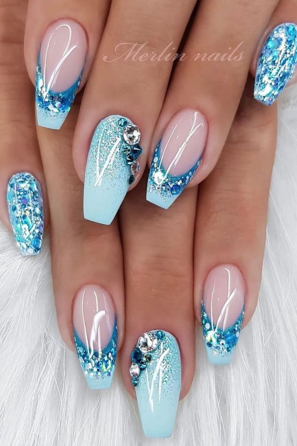 Ocean Blue Glam