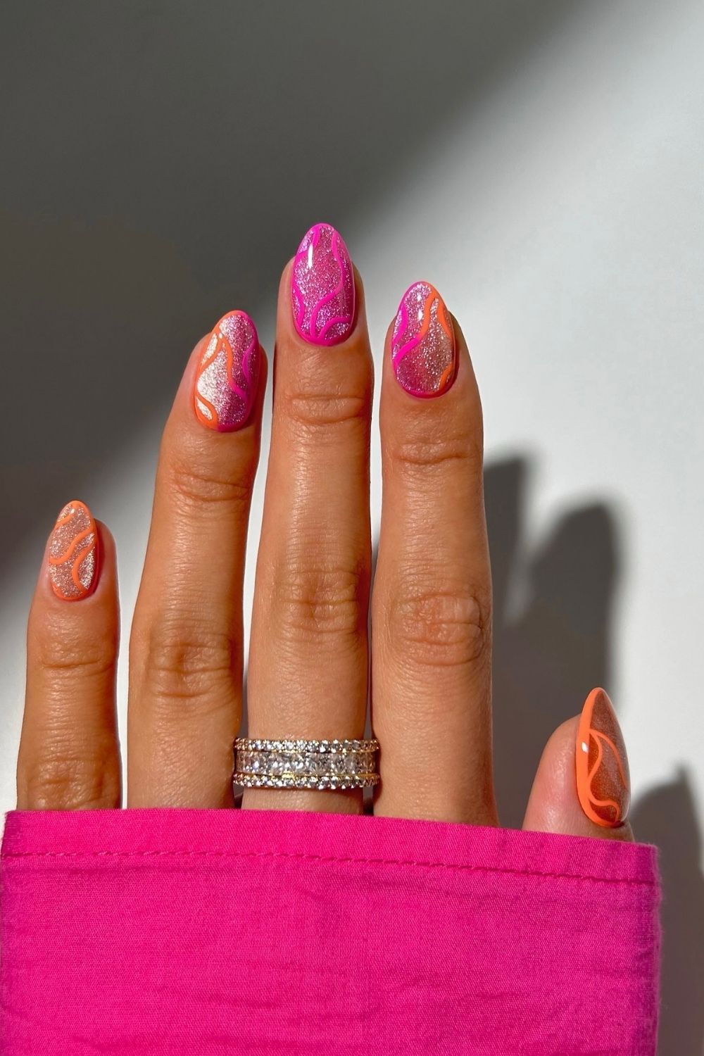 Glitter Flames