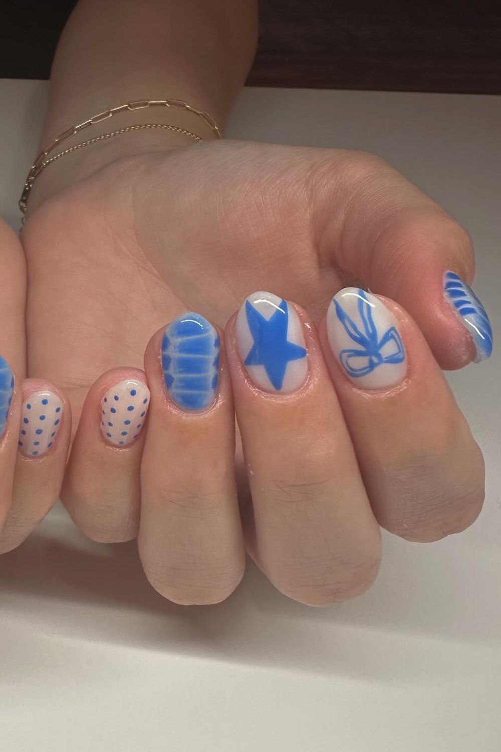 Blue Garden Delight