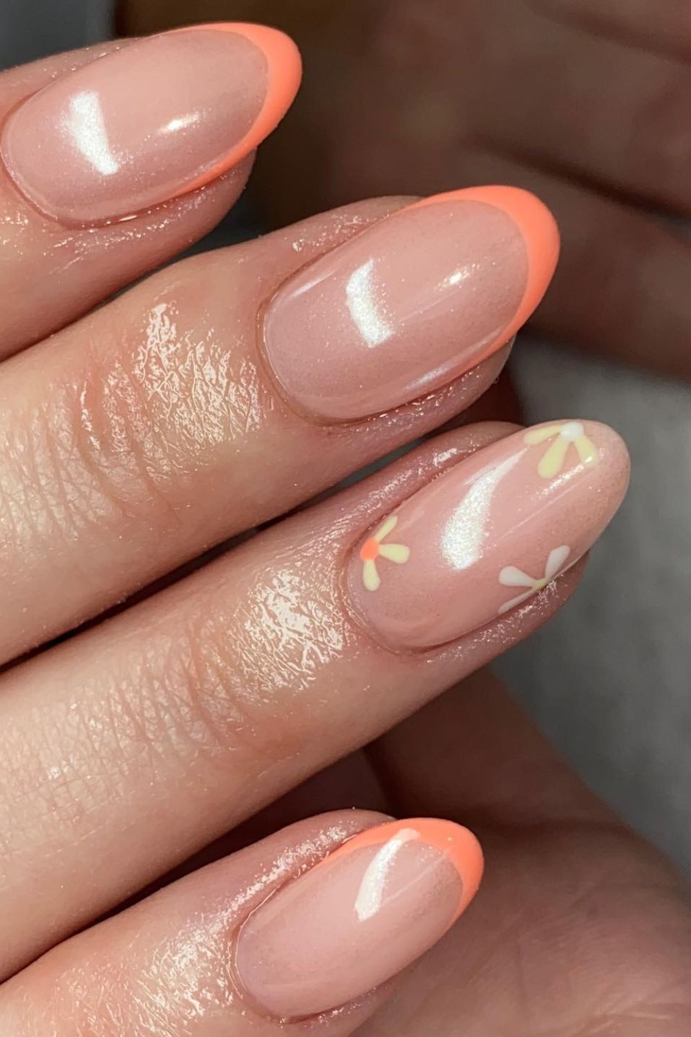 Neon Floral Tips