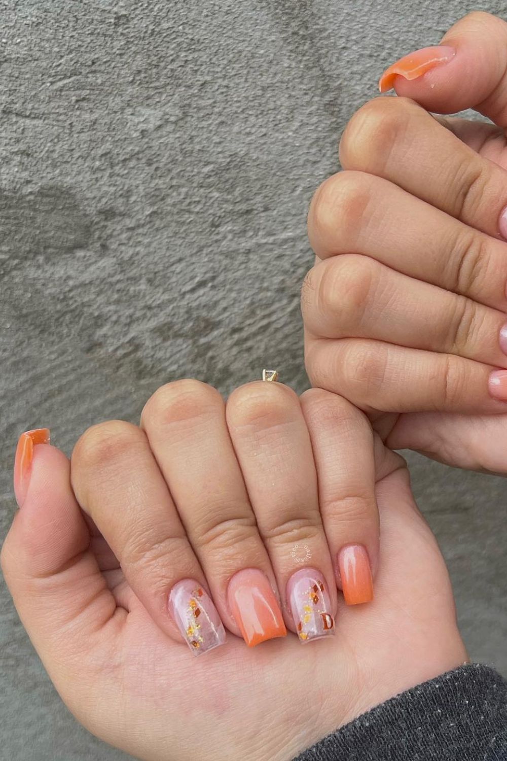 Tangerine Ombre Glow