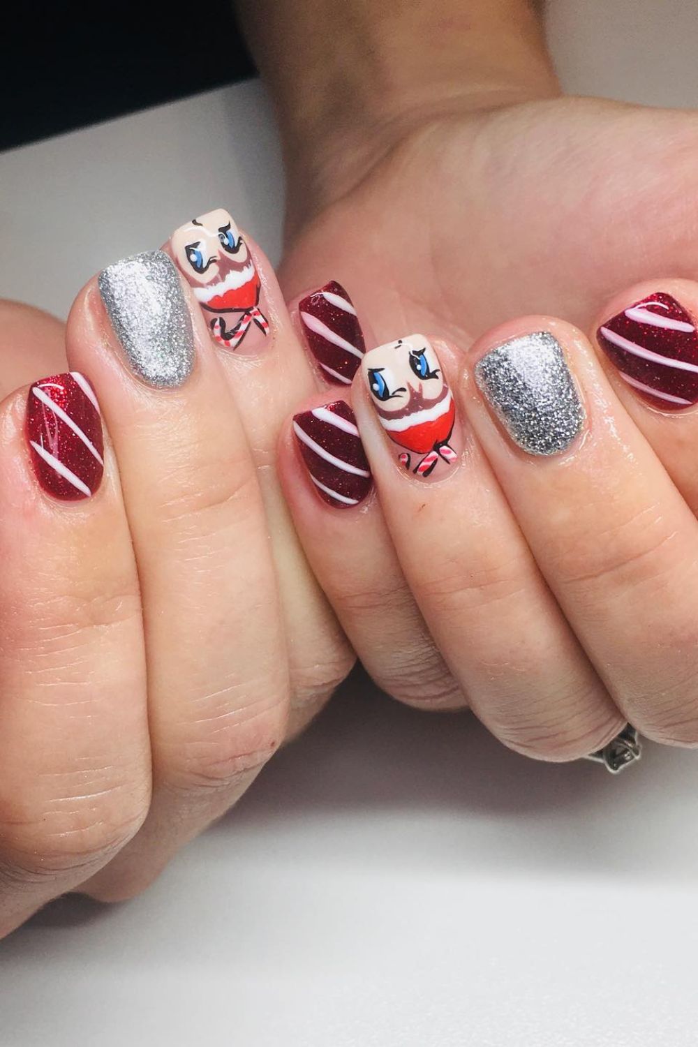 Santa and Candy Cane Delight