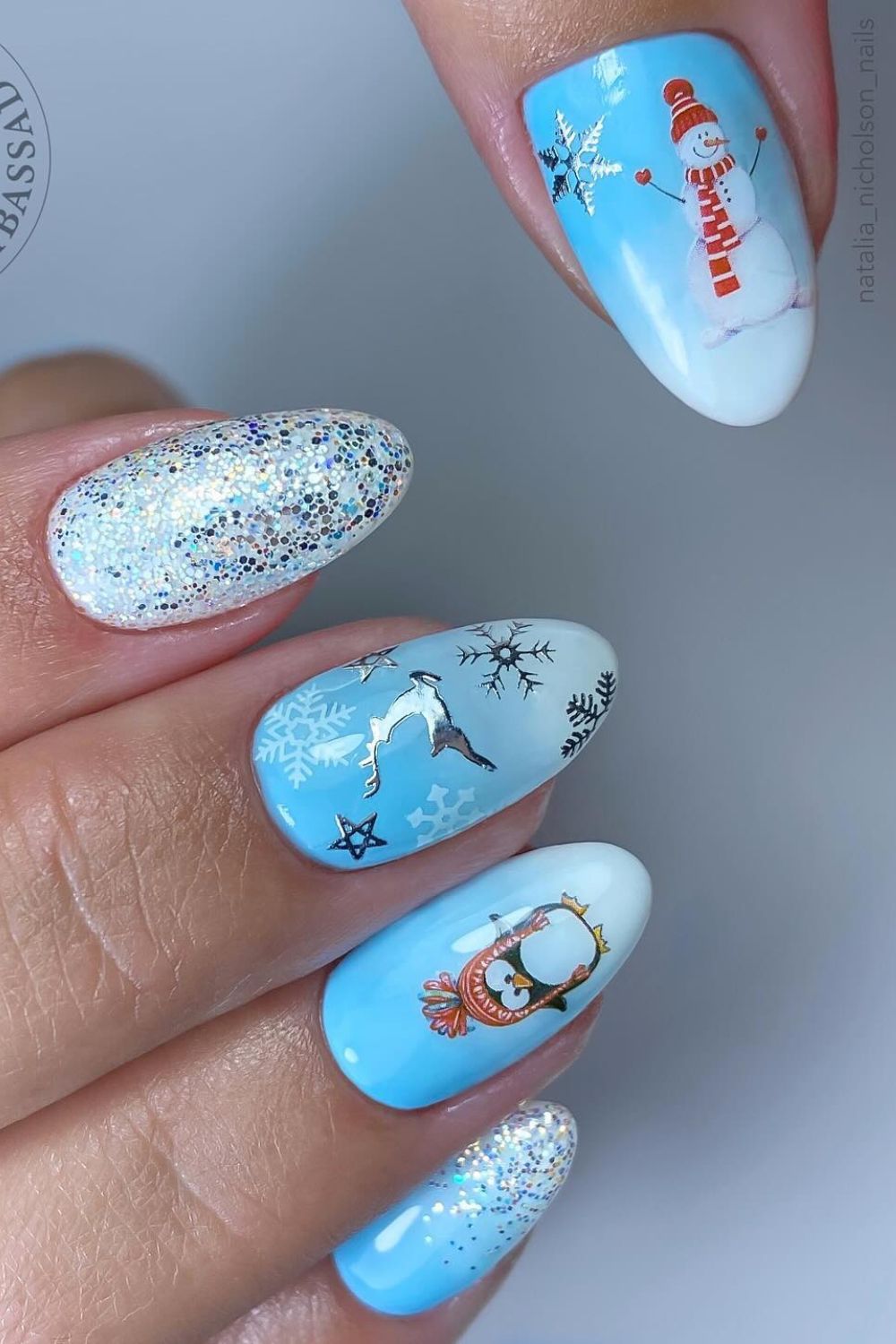 Snowman and Snowflakes Delight