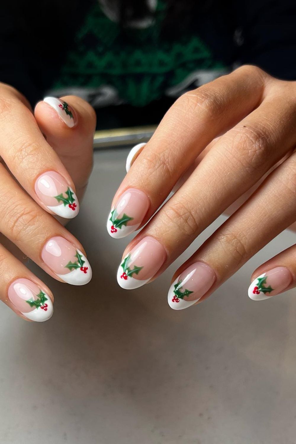 Holly French Tips