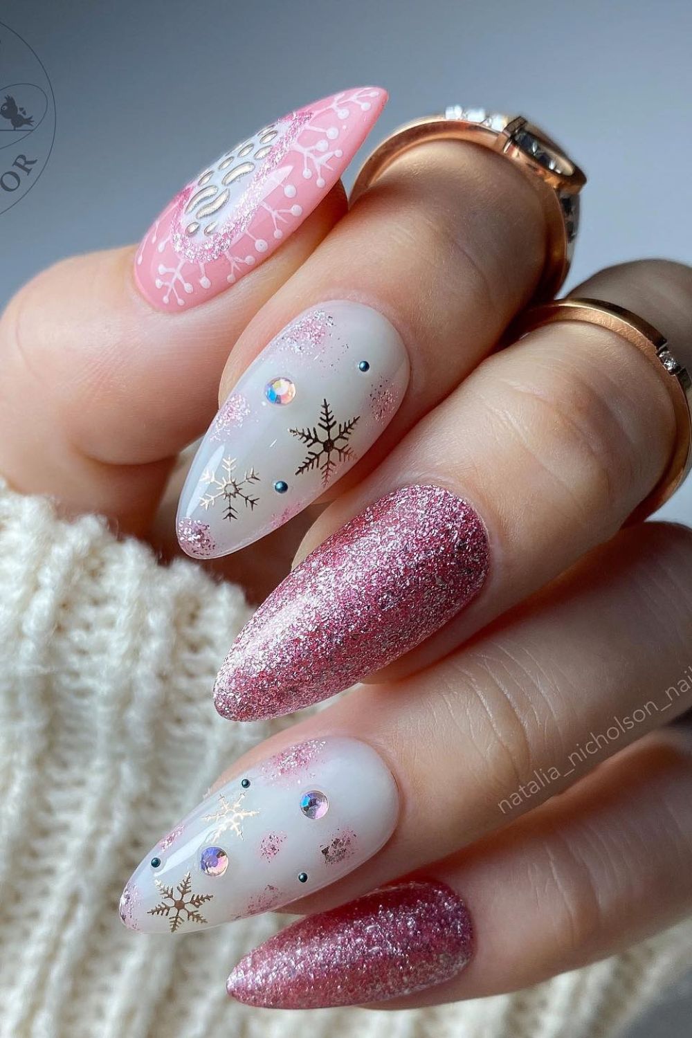 Sparkling Snowflakes