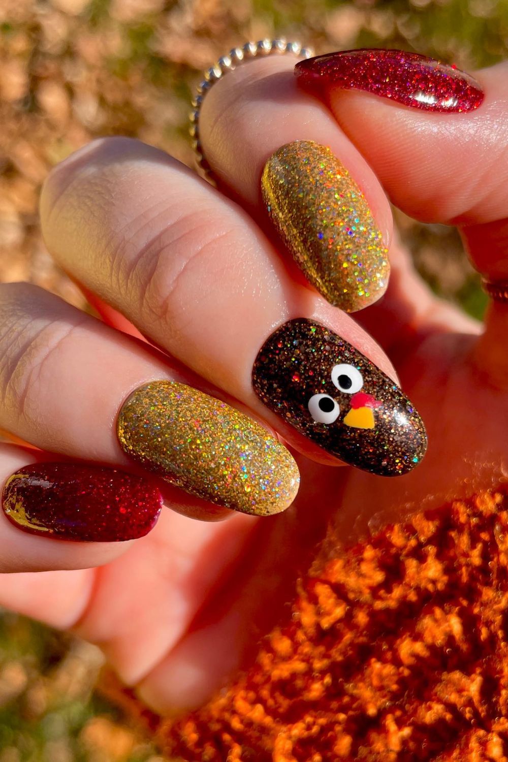 Golden Glitter and Turkey