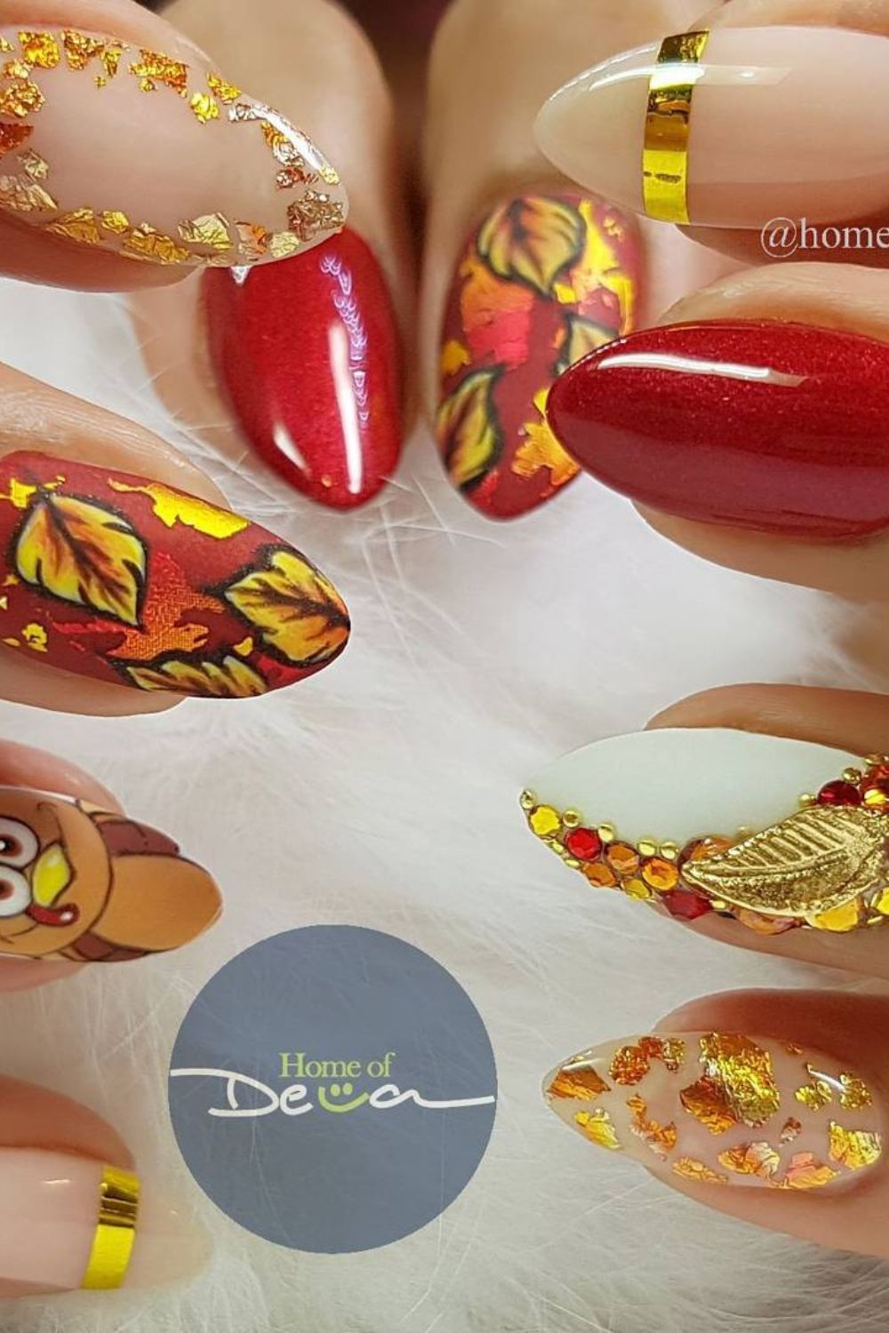 Luxurious Red and Gold