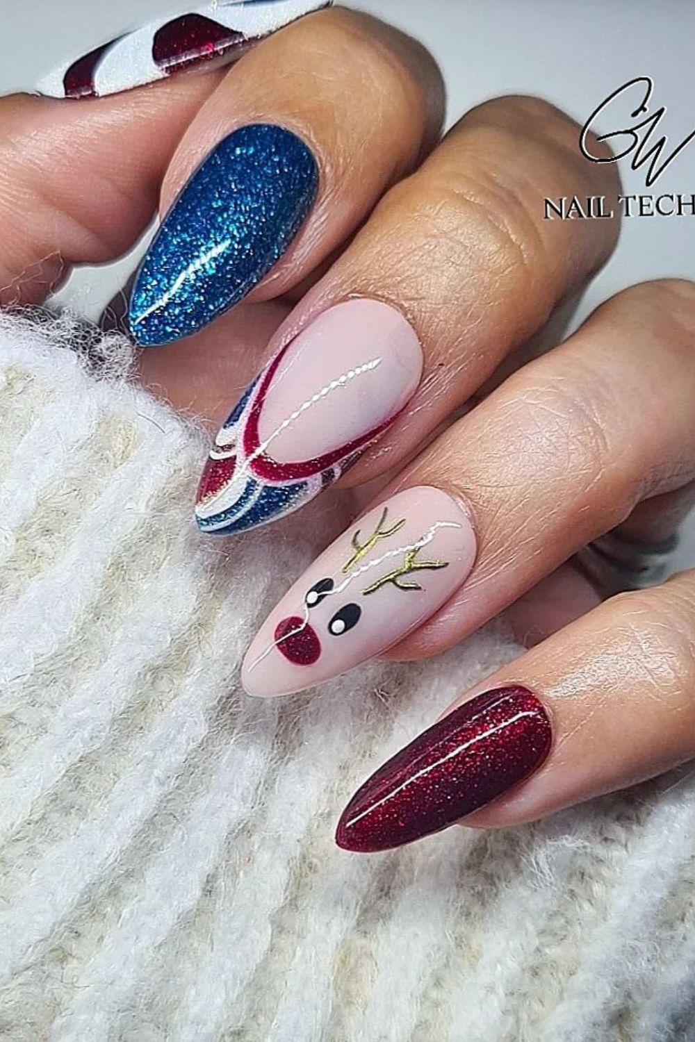 Glittery Reindeer and Sparkle
