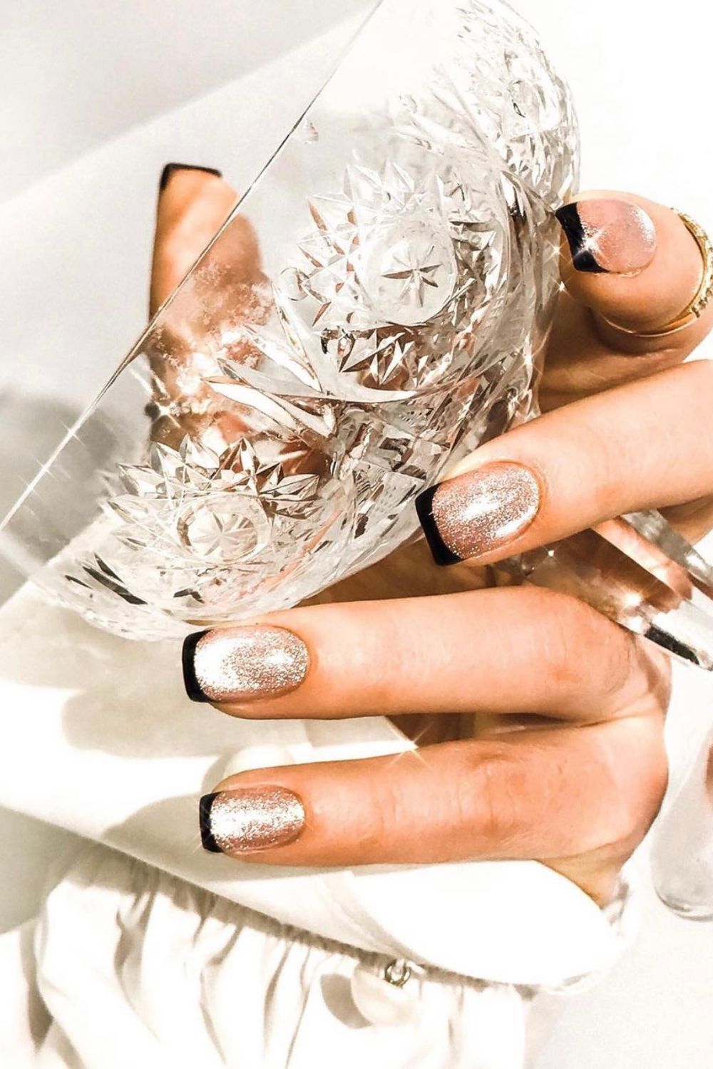 Glitter French Elegance