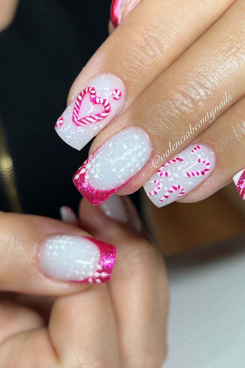 Candy Cane Heart