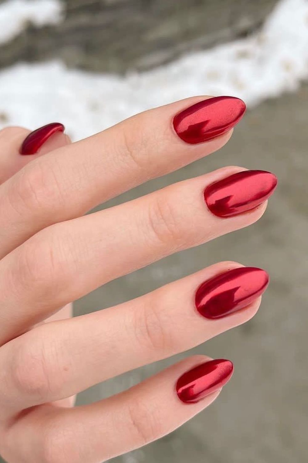 Classic Red Mirror Finish