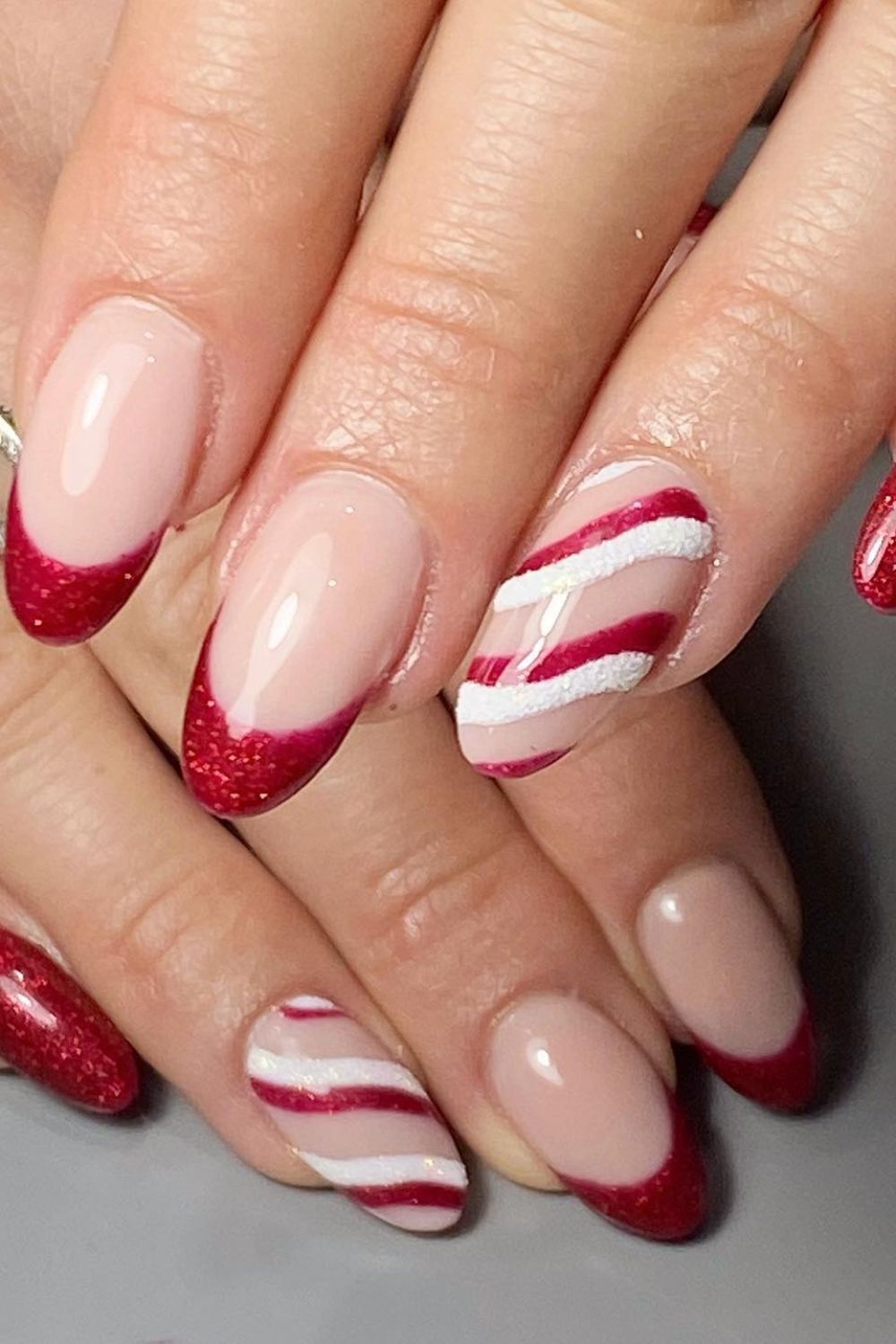 Candy Cane Accent Tips