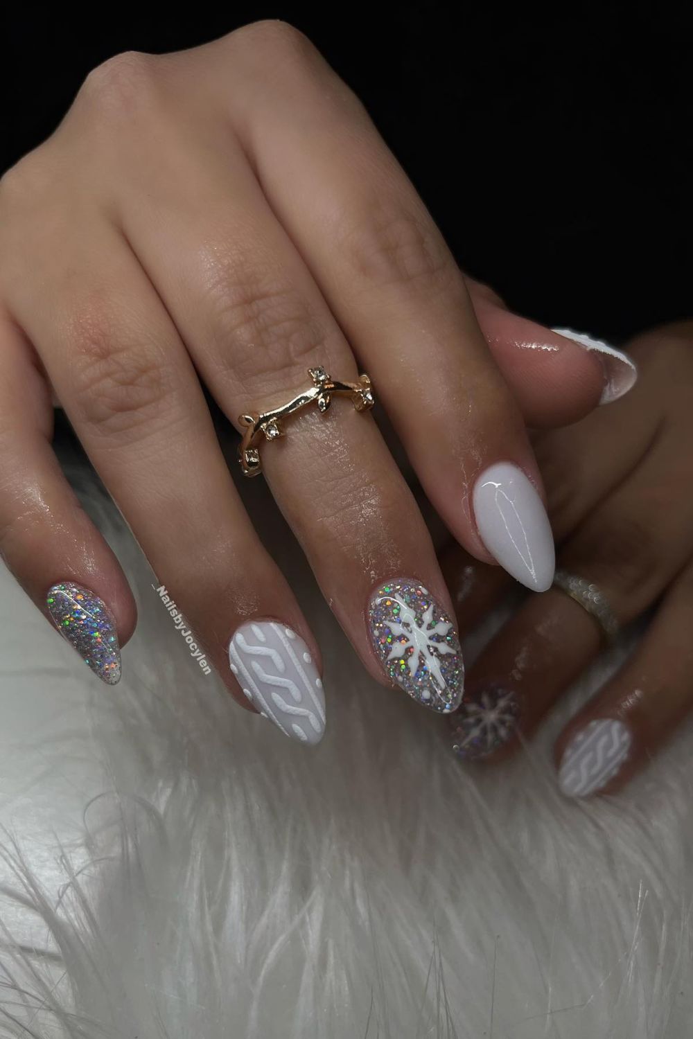 Glitter and Snowflake Mix
