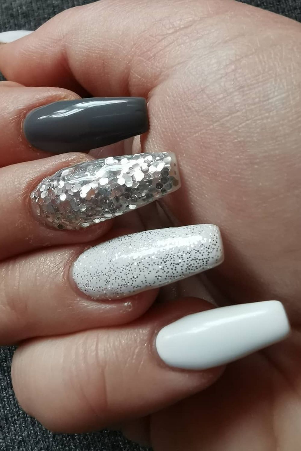 Monochrome Glitter Mix