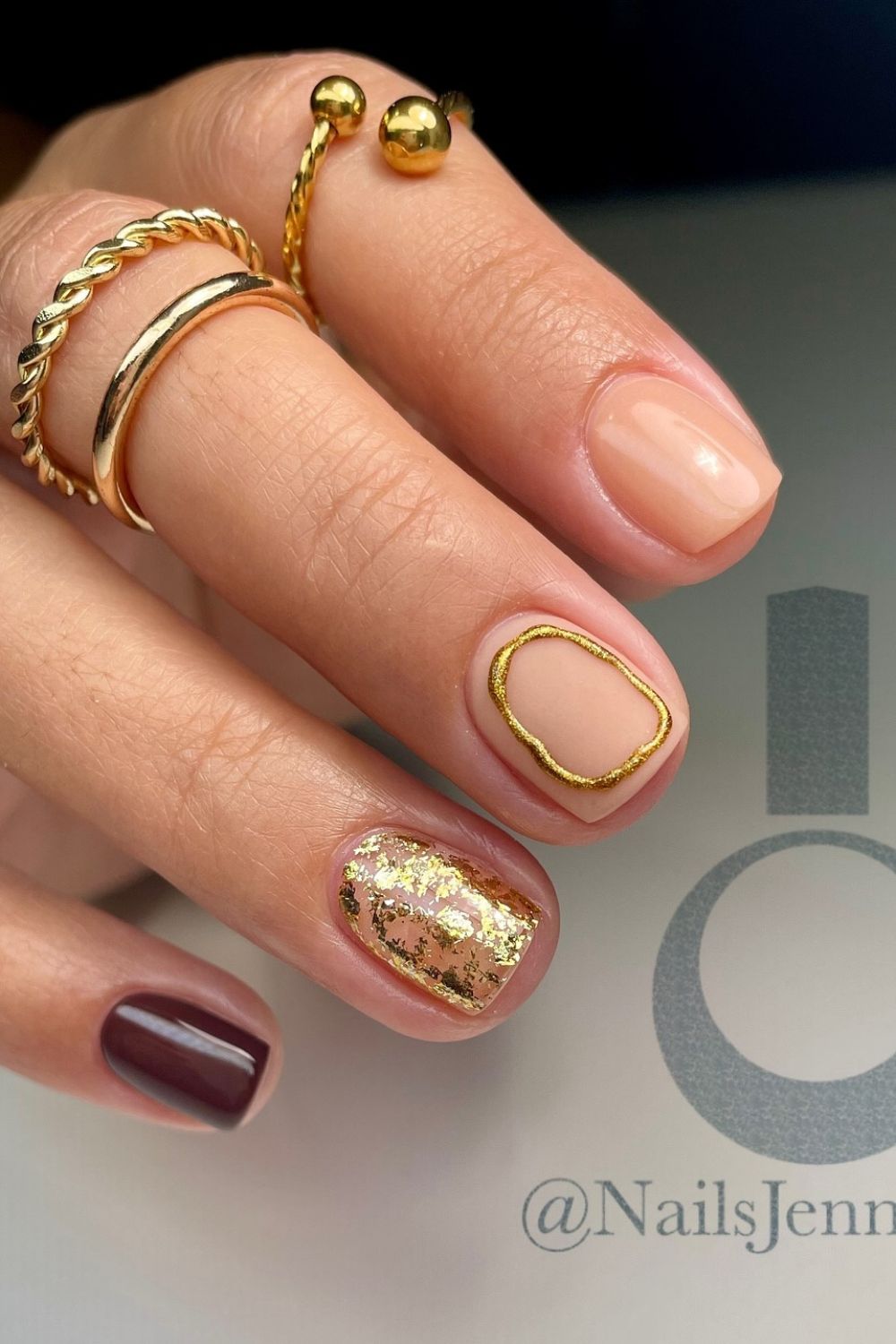 Gold Foil Glam