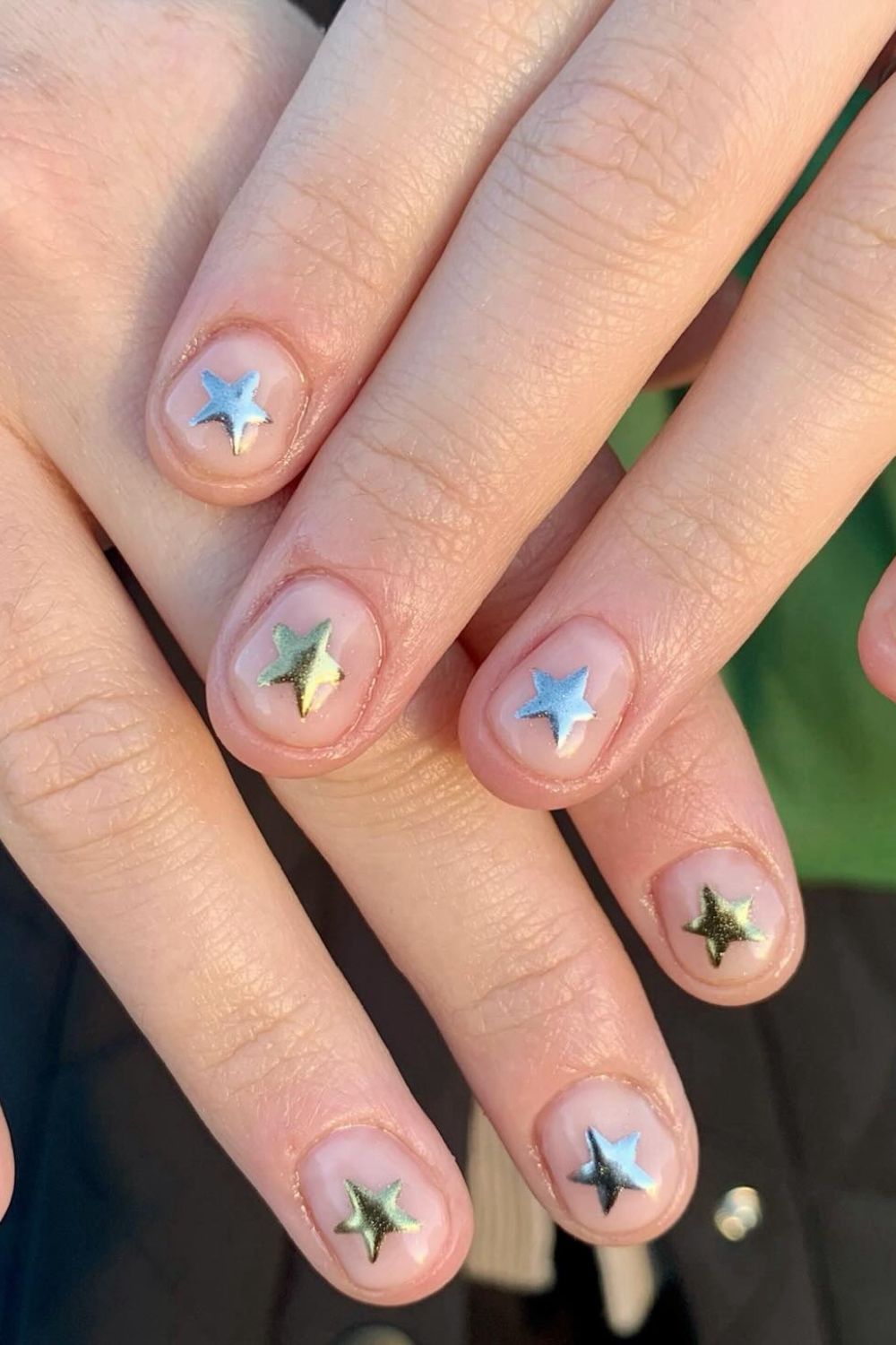 Metallic Star Accents