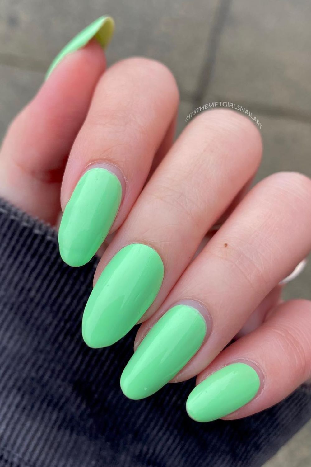 Vibrant Neon Green