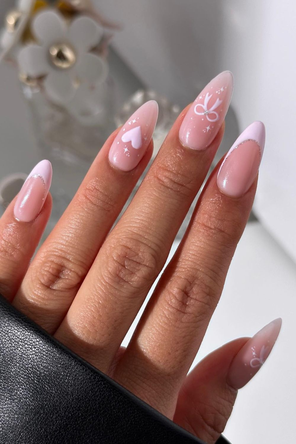 Subtle Pink Sparkles