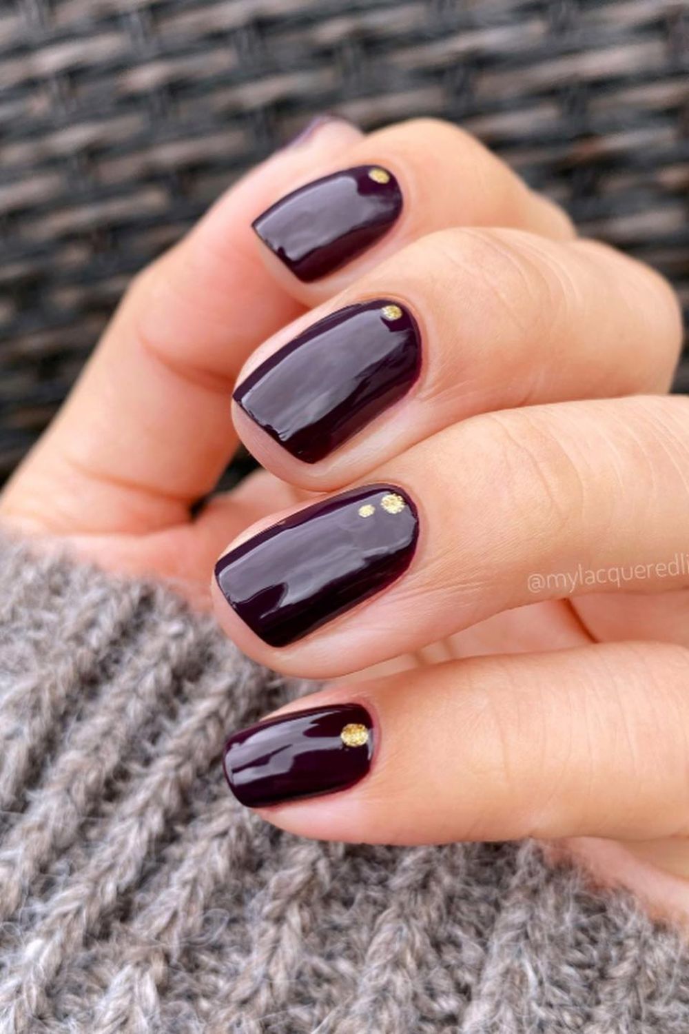 Classic Glossy Plum