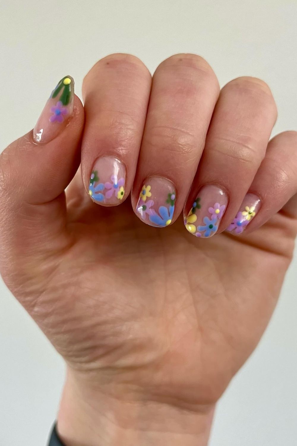 Pastel Floral Garden