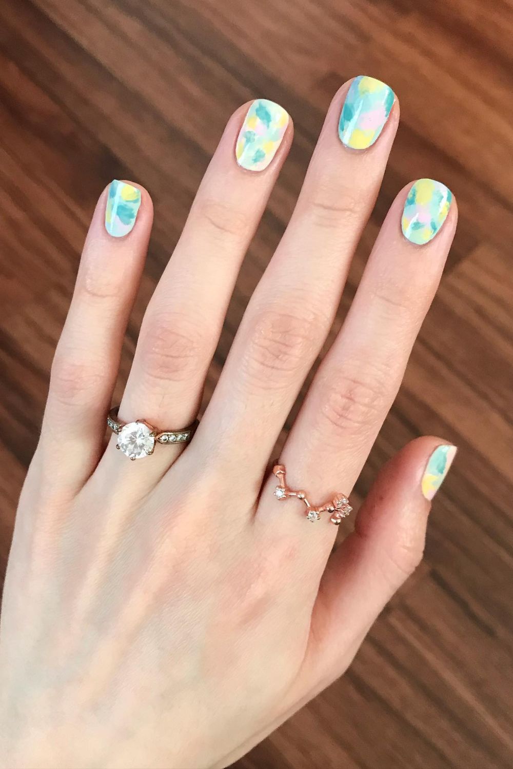 Watercolor Pastel Wash