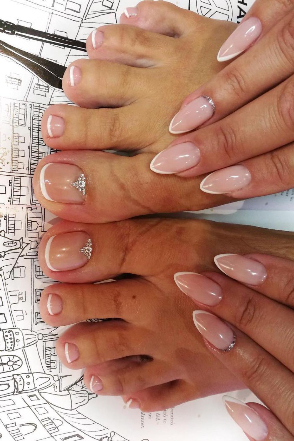 Matching Nude Elegance