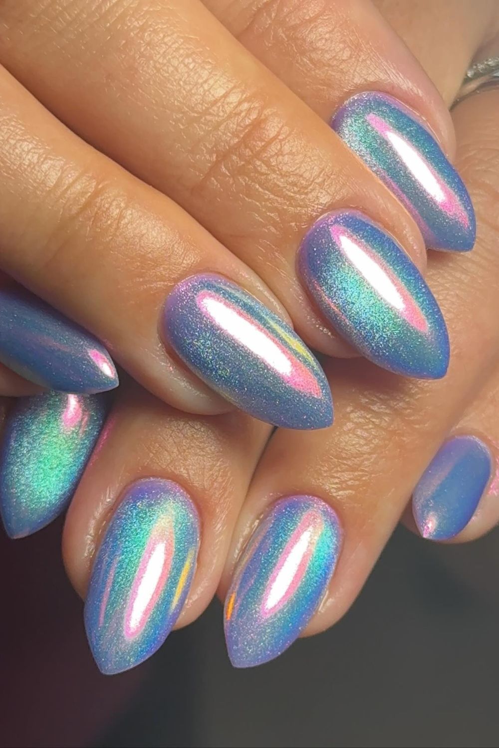 Multicolor Iridescent Chrome