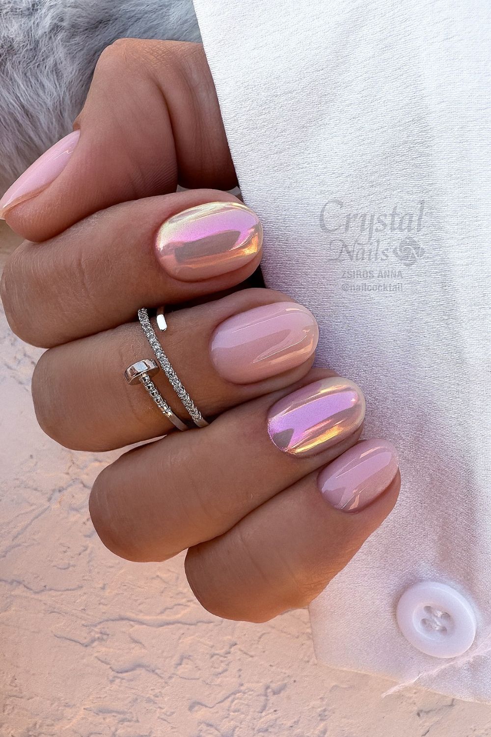 Soft Pink Chrome