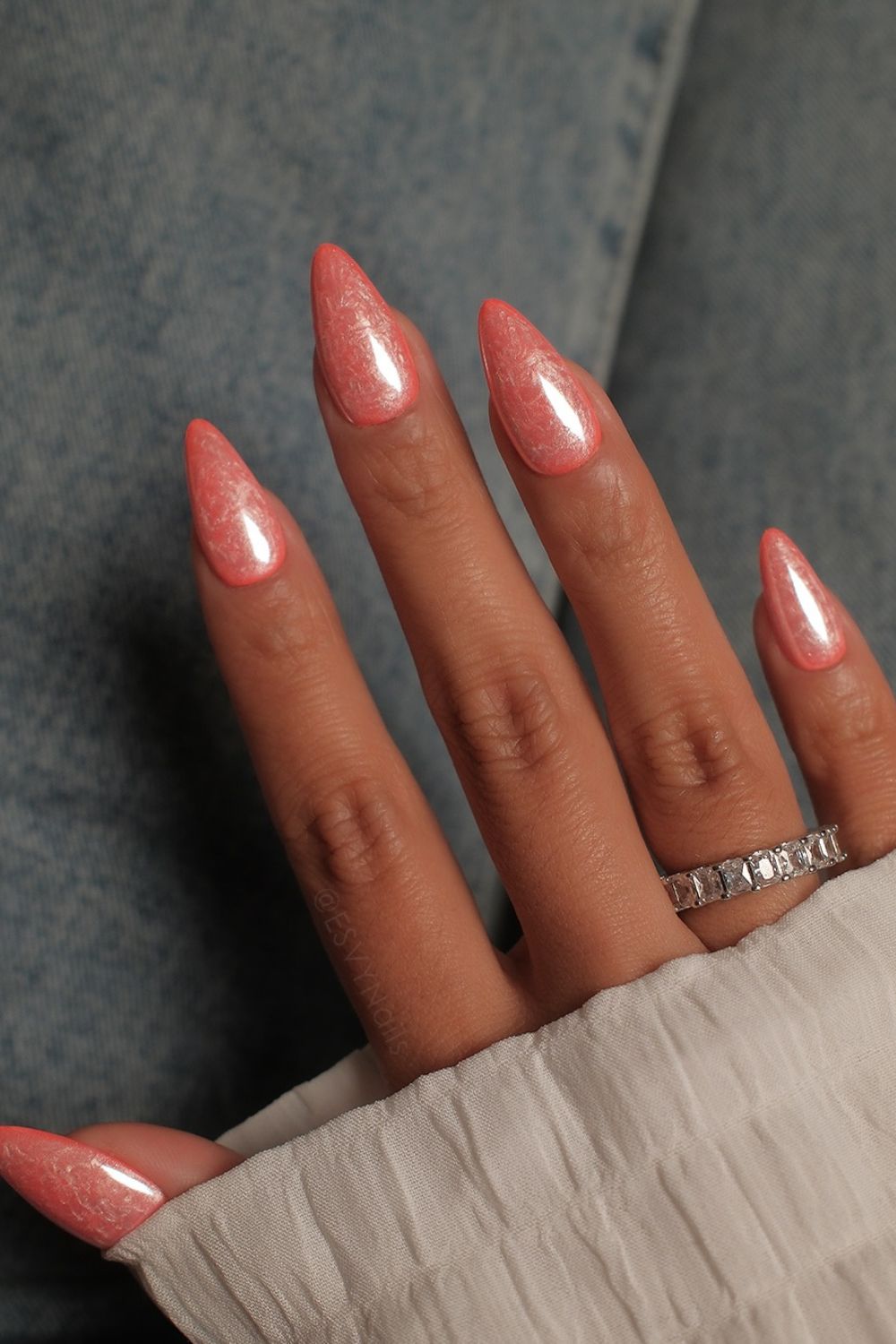 Coral Chrome Shimmer