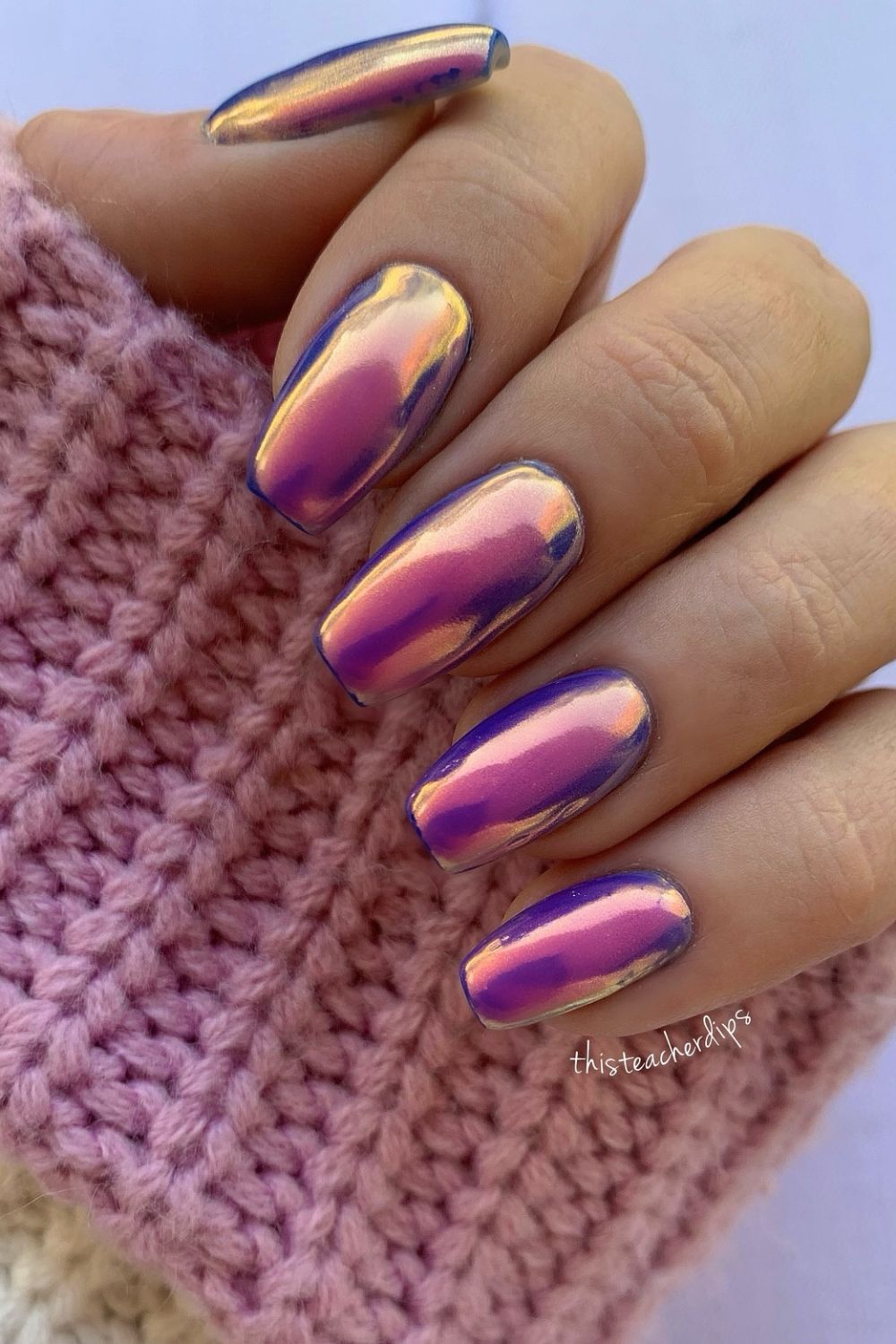 Sunset Purple Chrome