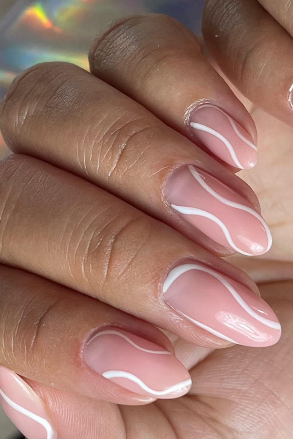 Wavy White Patterns