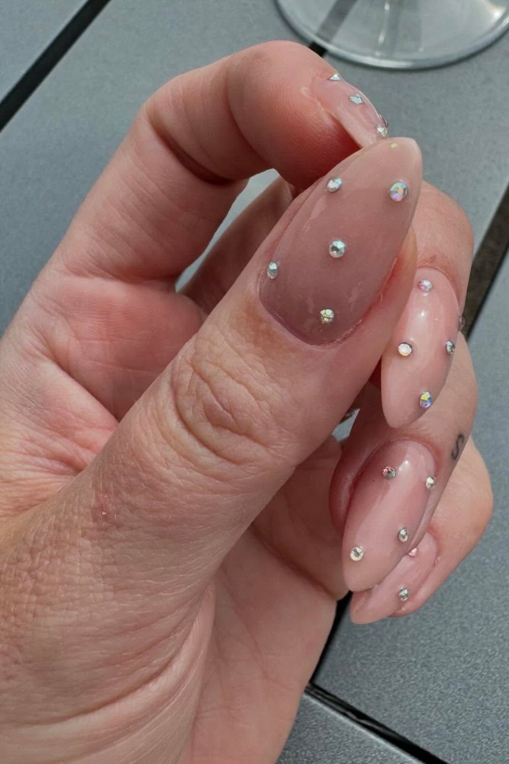 Clear Dotted Glam