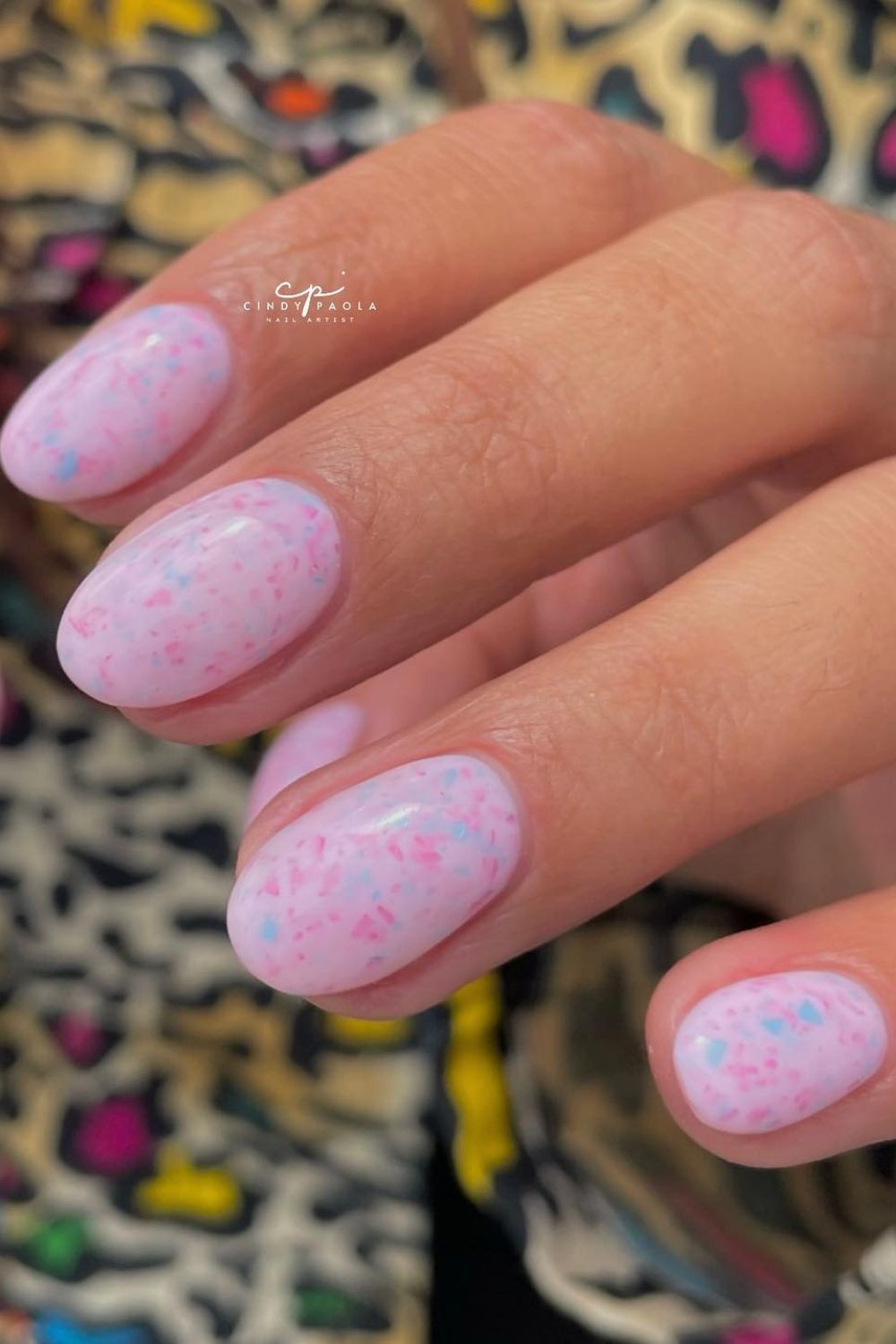 Speckled Milky Pink