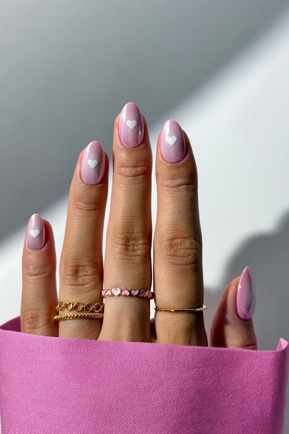 Soft Pink Hearts