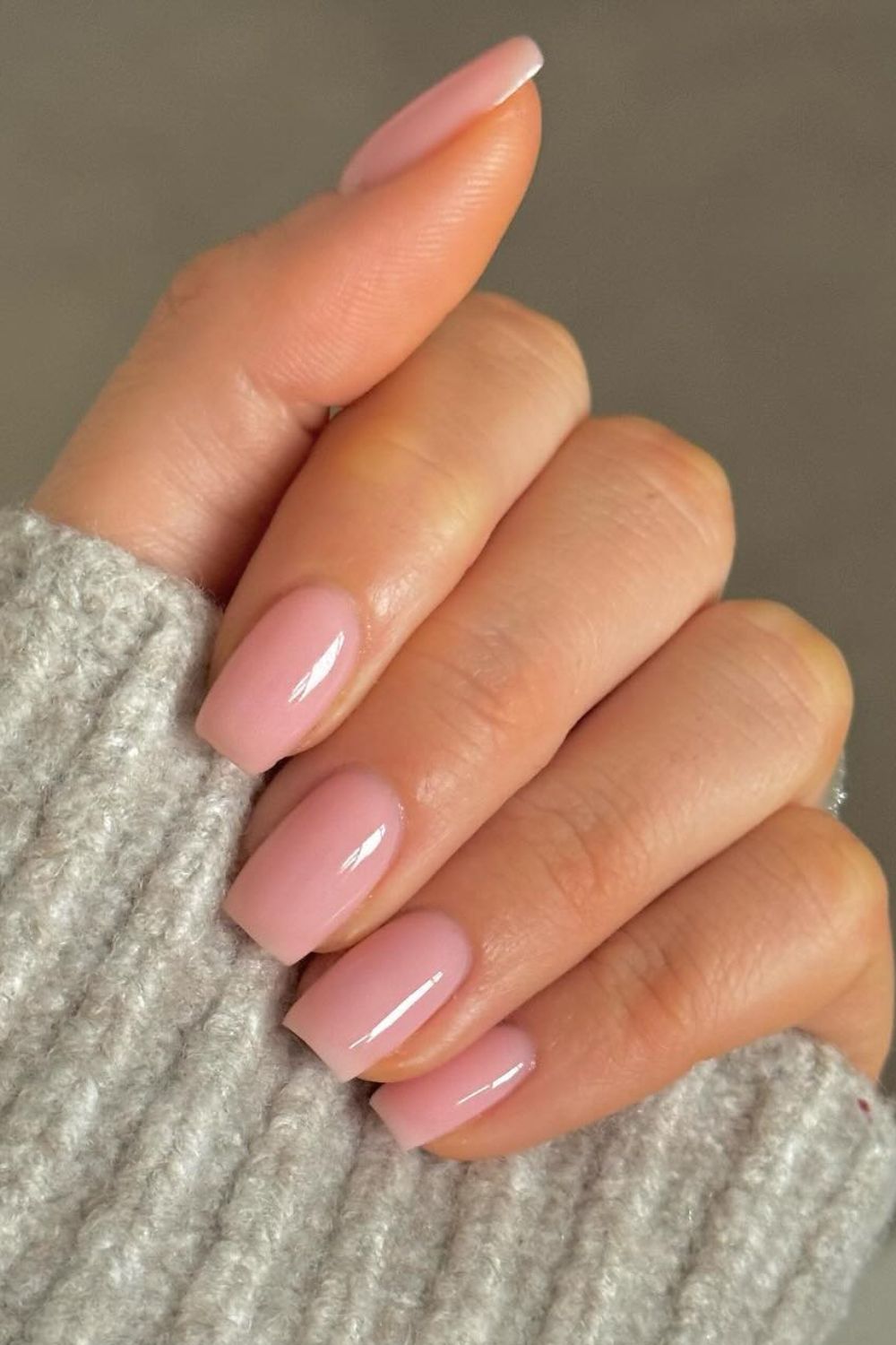 Natural Soft Pink Square