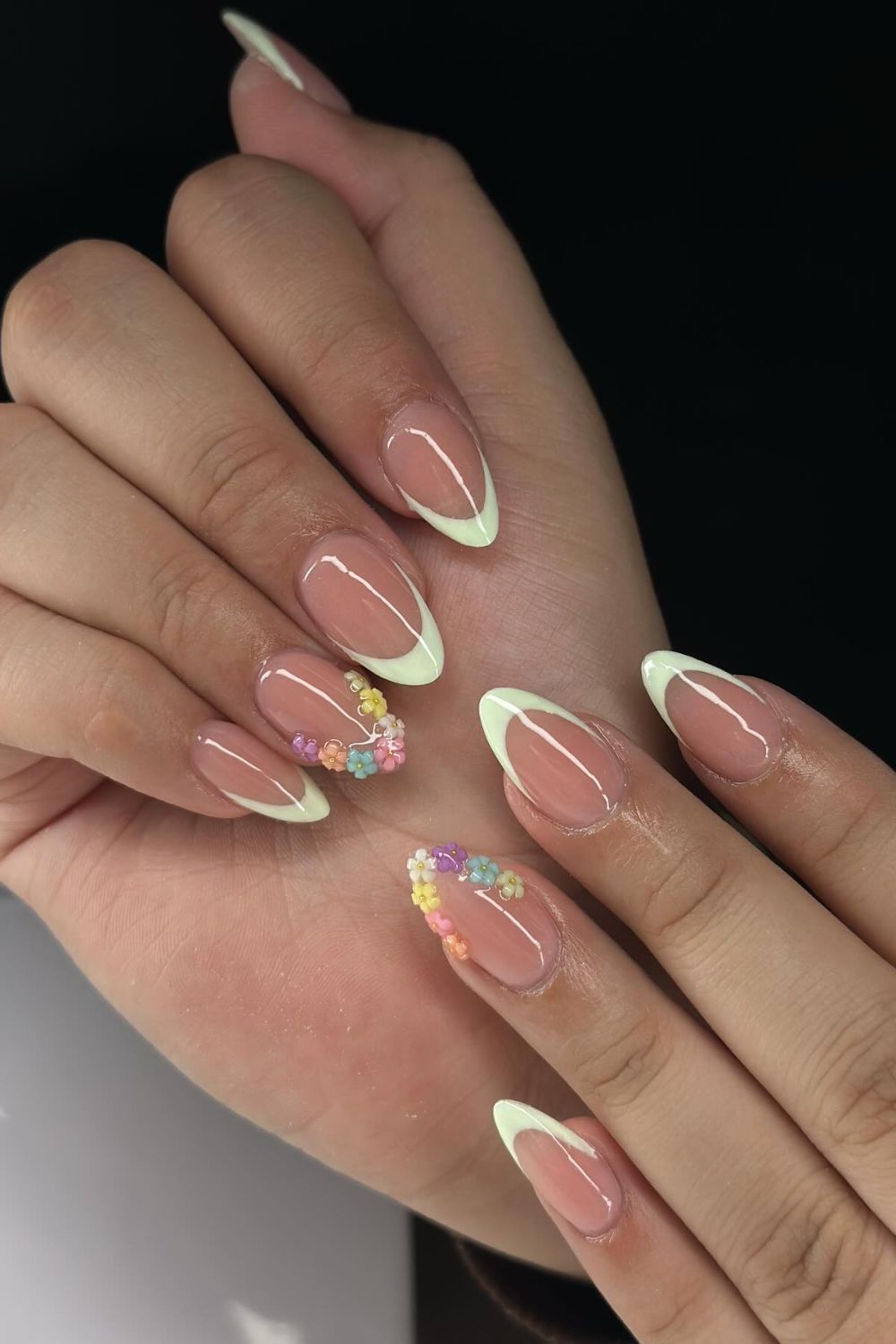 Blooming French Tips
