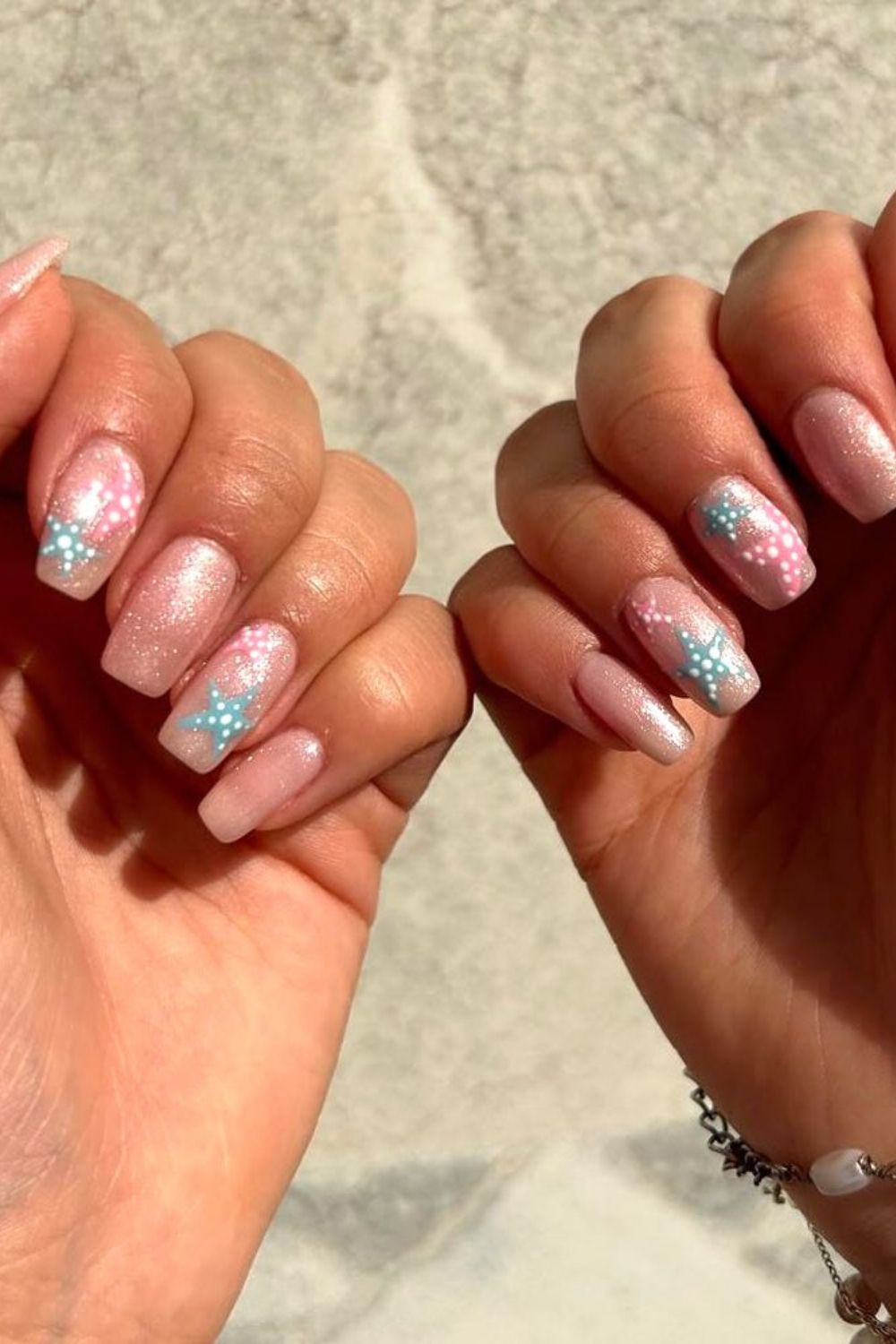 Soft Starfish Sparkle