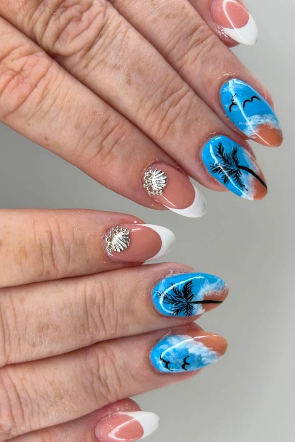 Blue Palm Horizon