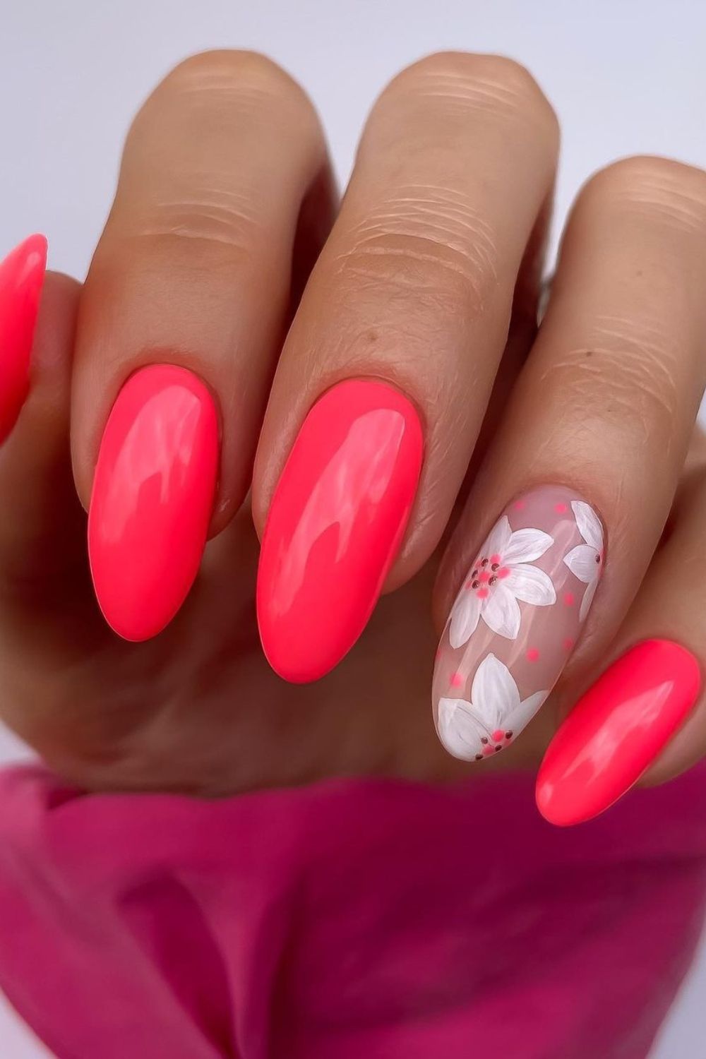 Pink Floral Splash