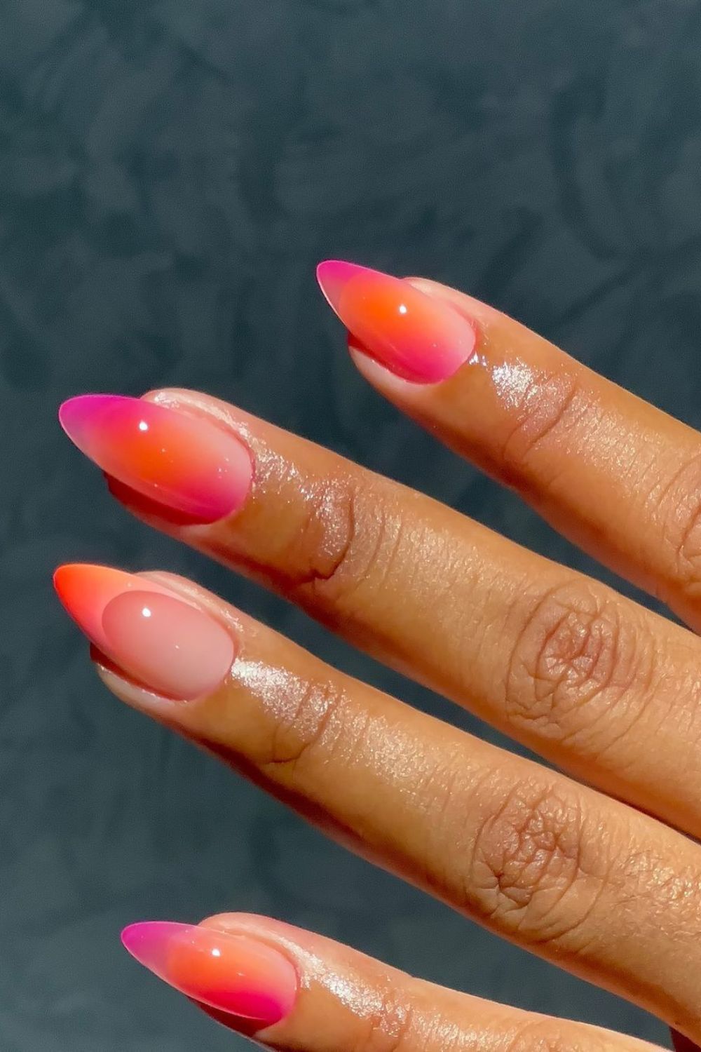 Gradient Sunset Tips