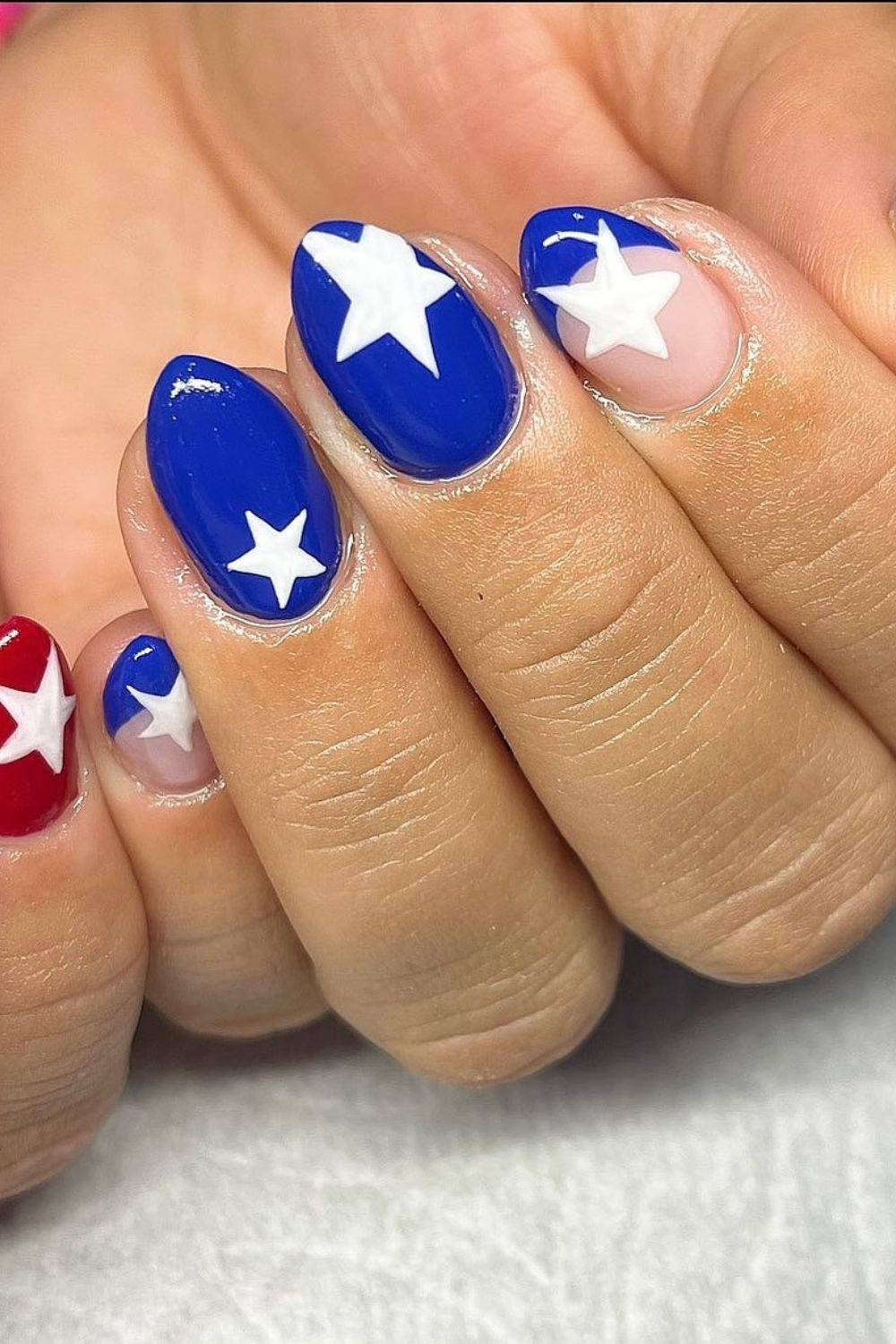 Bold Blue Stars