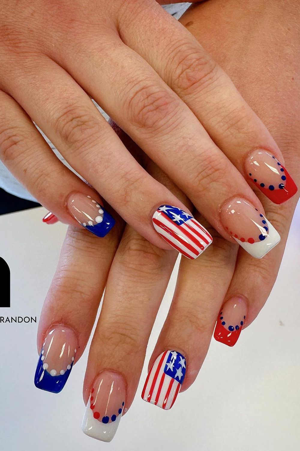 Dotted Flag Tips