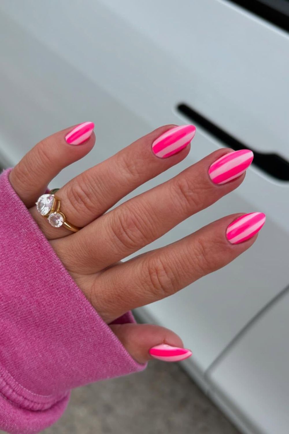 Vertical Candy Stripes