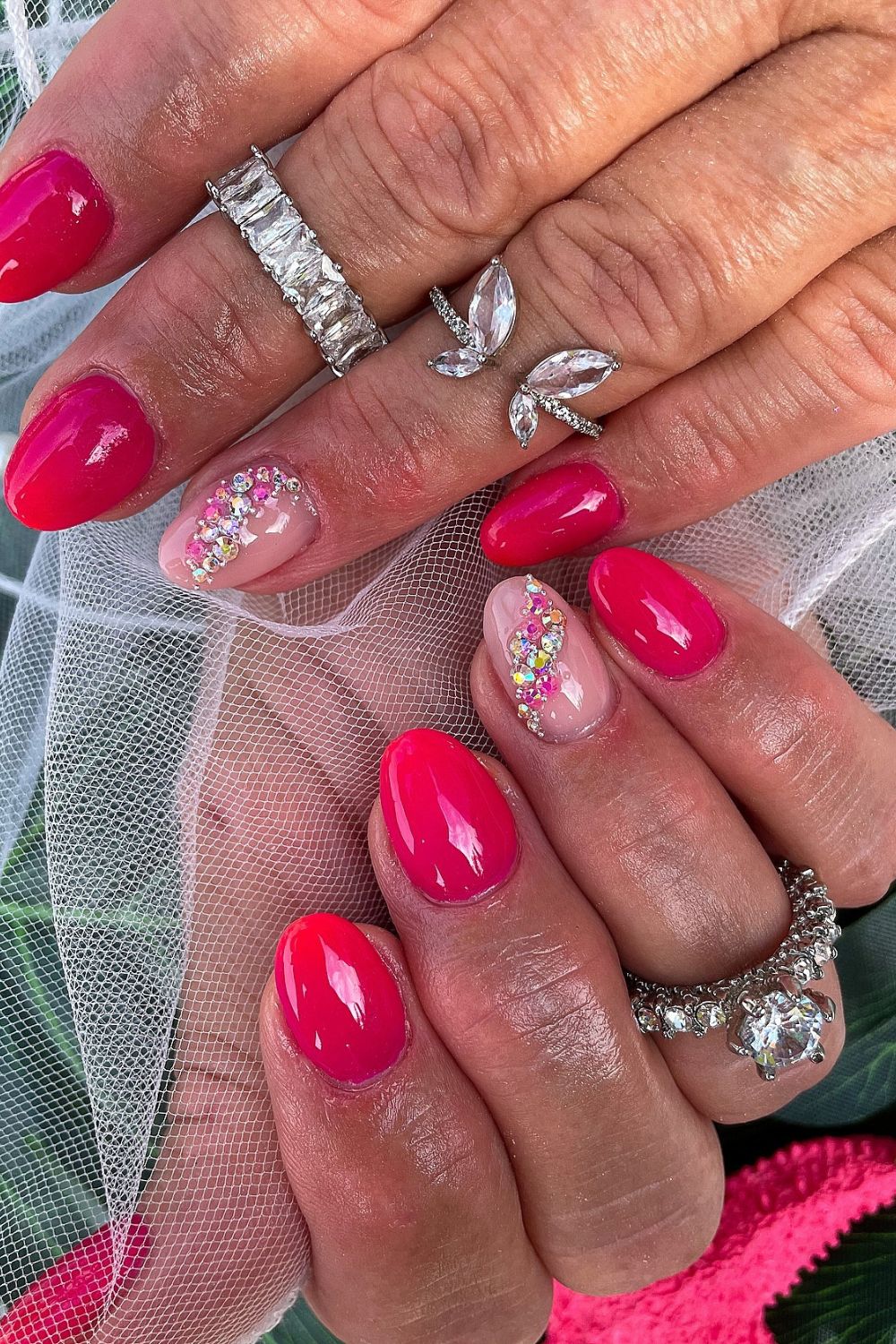 Crystal Curve Accent
