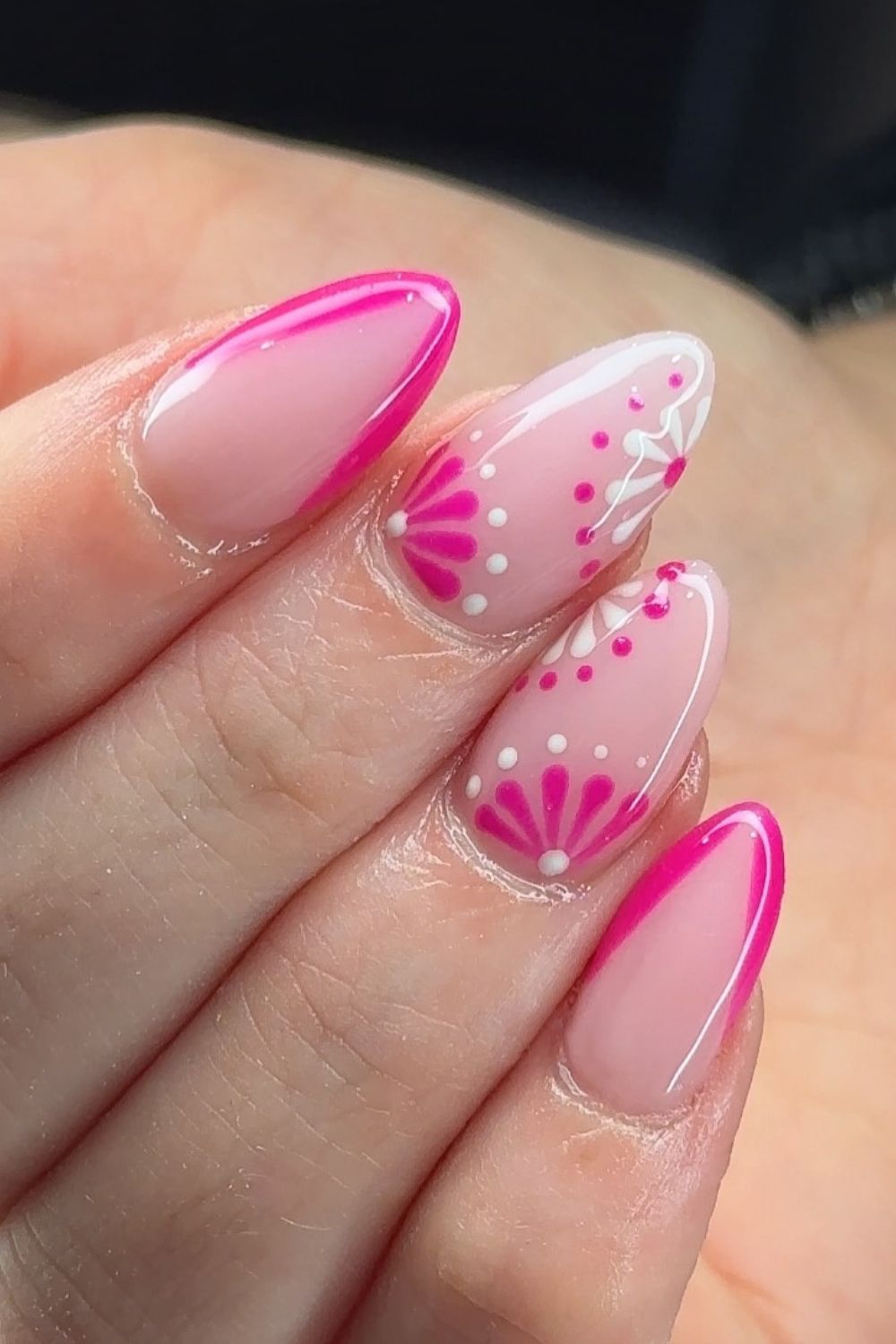 Pink Shell Art